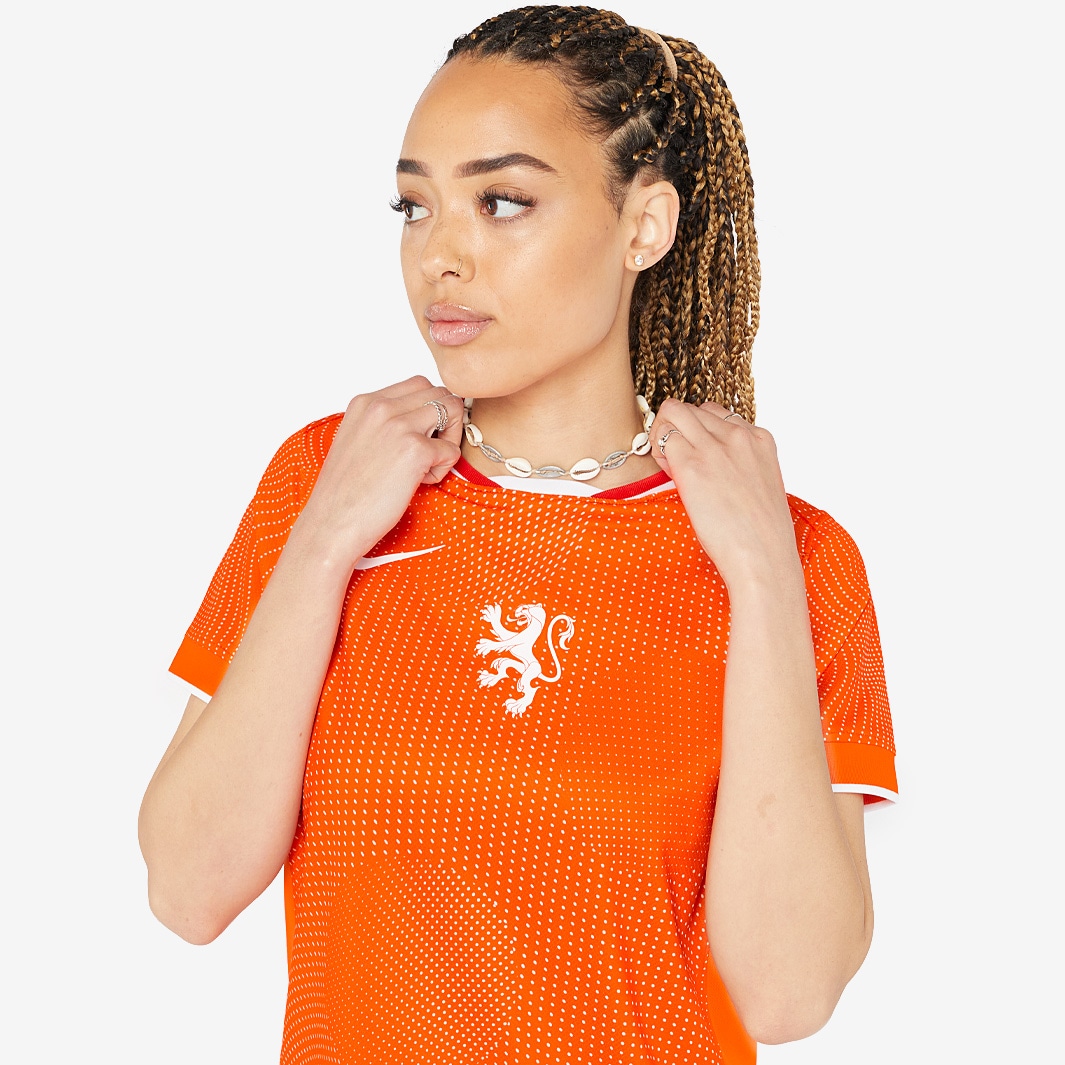Nike Netherlands 2025 Womens Dri-FIT Stadium Home Shirt