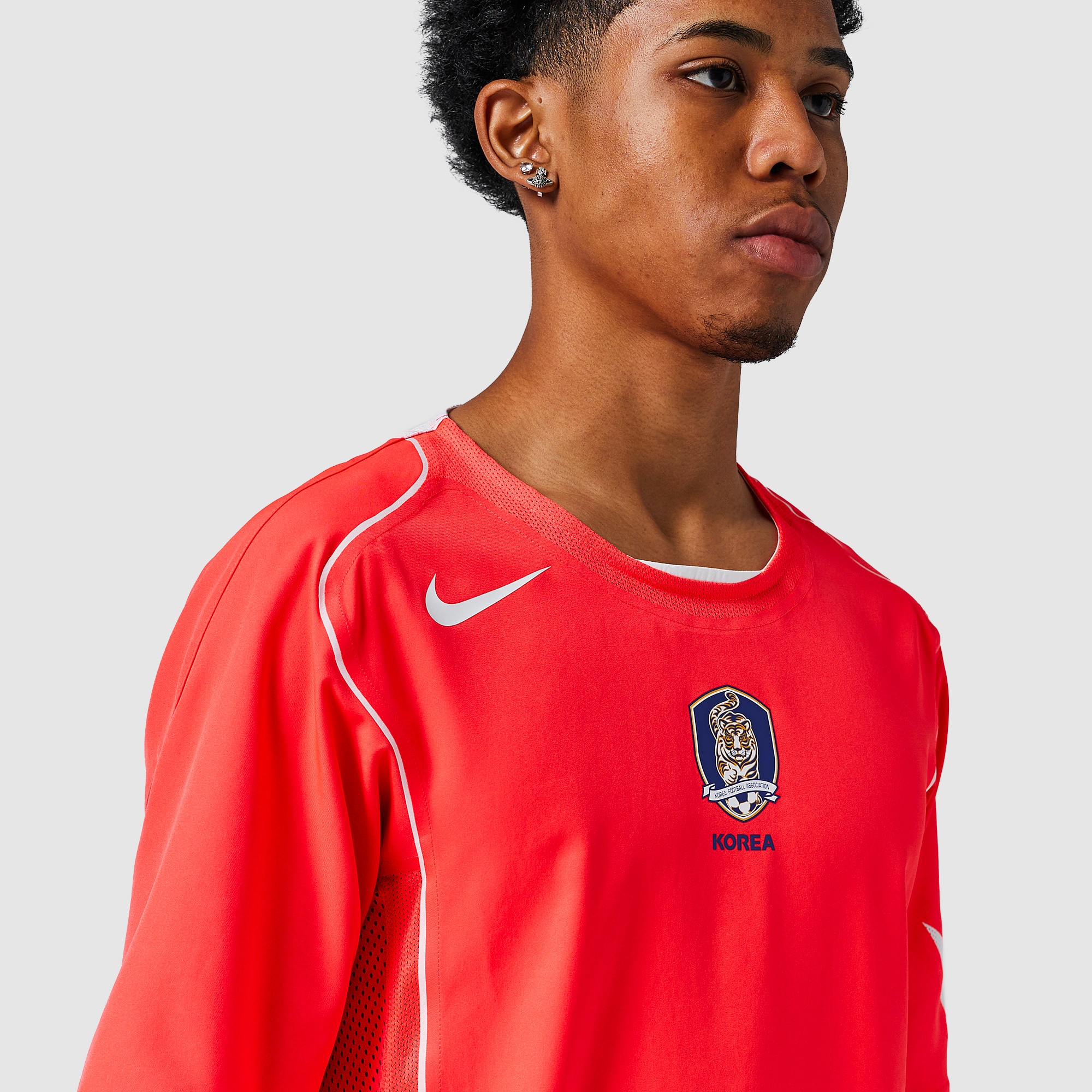 Nike South Korea 2004 Re-Issue Shirt - Laser Crimson/White/White