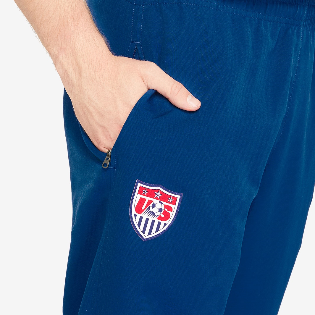 Nike USA 2004 Re-Issue Track Pants Coastal Blue/University Red