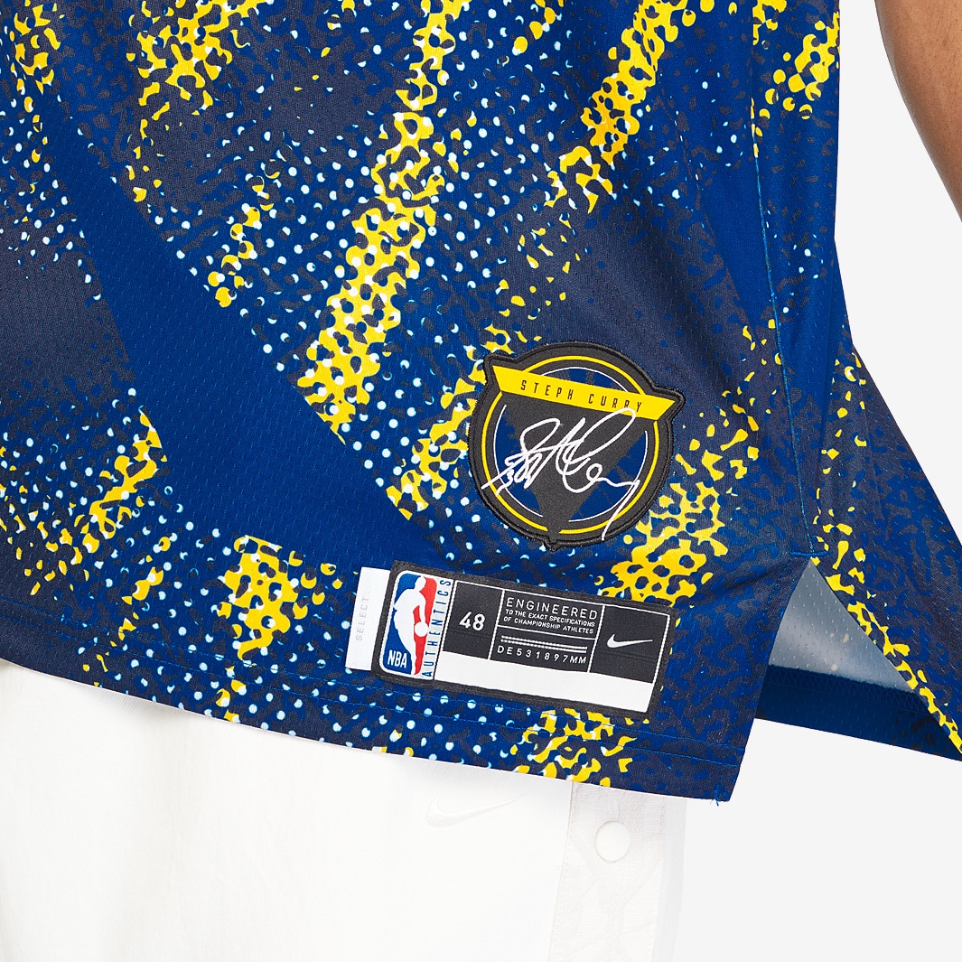 Nike NBA Stephen Curry Dri-FIT Select Series Jersey - Rush Blue