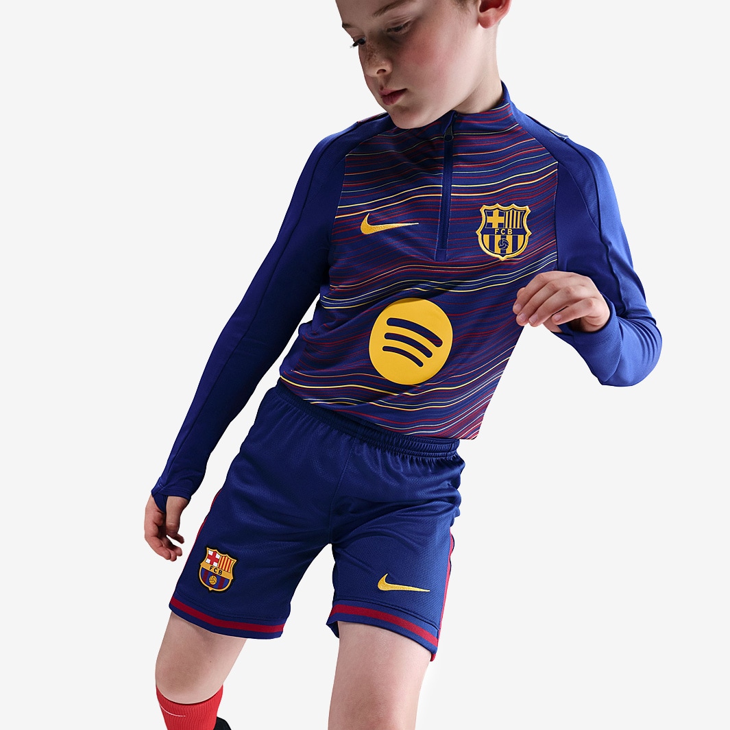 応援グッズ No Nike FC Barcelona 25/26 Kids Dri-FIT Stadium Home Shorts