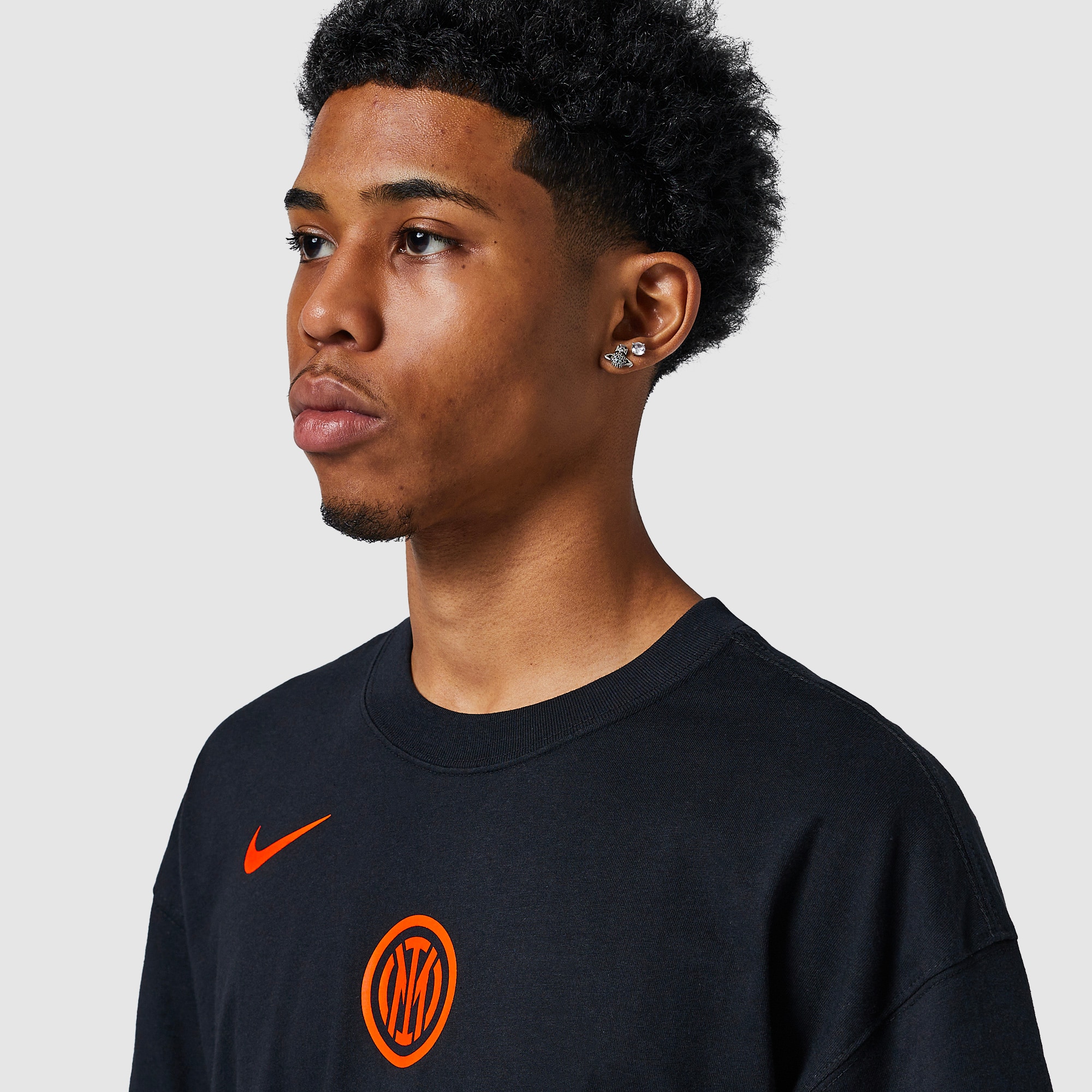 ナイキ Nike インテル ミラノ シャツ トータル 90 Nike Inter Milan 25/26 Total 90 Remix T-Shirt - Black/Safety