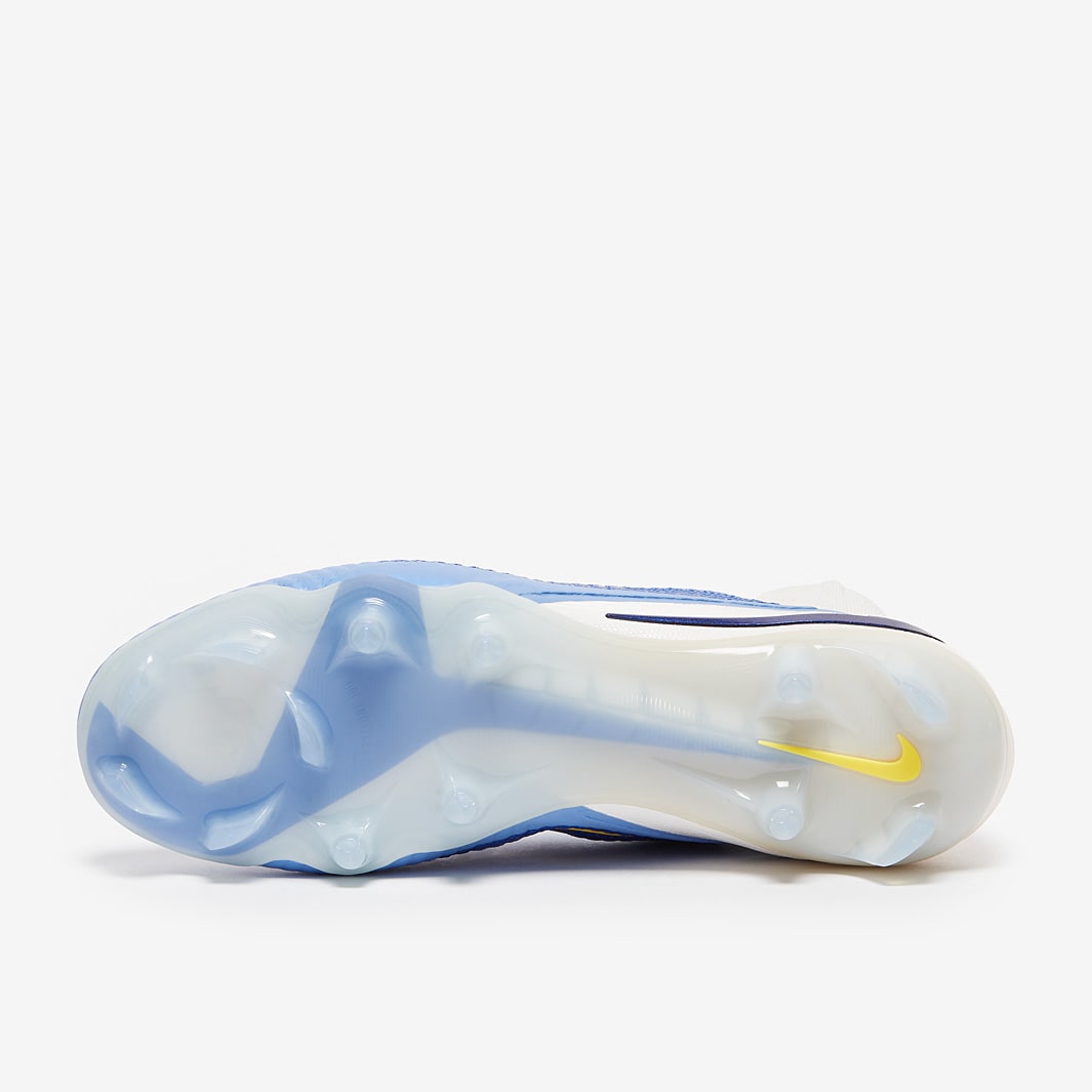 Nike Phantom 6 Elite High Firm Ground - Racer Blue/White