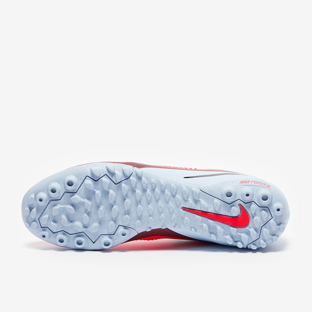 Nike Phantom ReactX 6 Pro Low Turf - Royal Tint/Bright Crimson