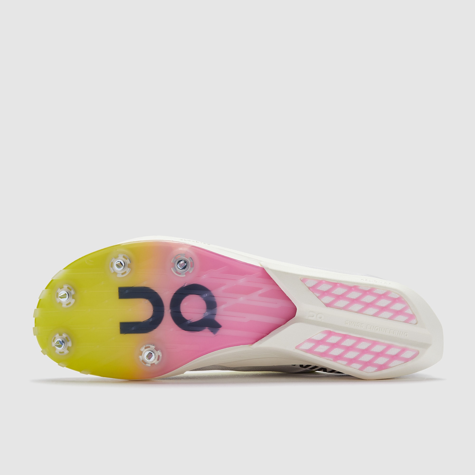 On Cloudspike Amplius 2 - White/Raspberry - Mens Shoes | Pro