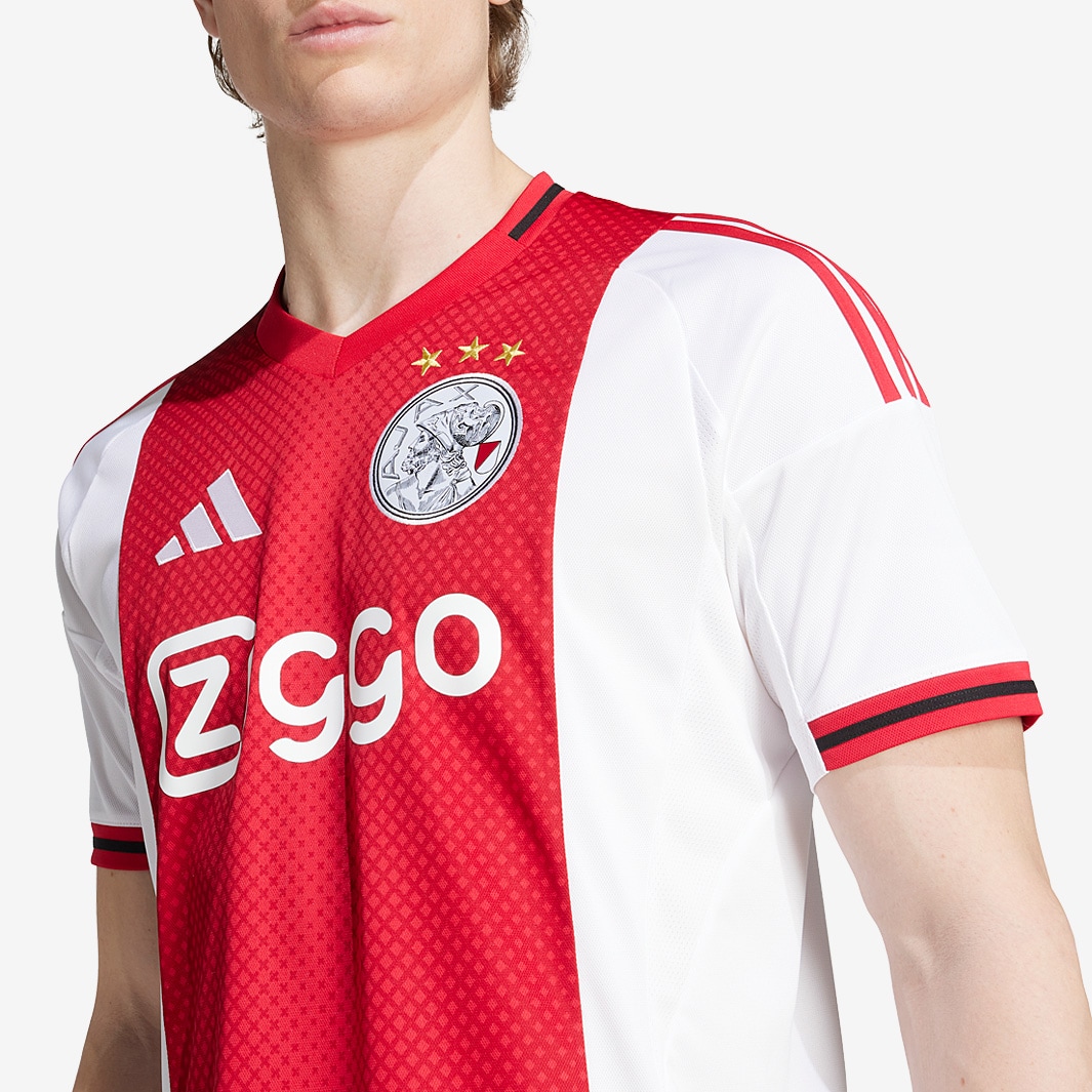 adidas Ajax 25/26 Home Jersey - White - Mens Replica |
