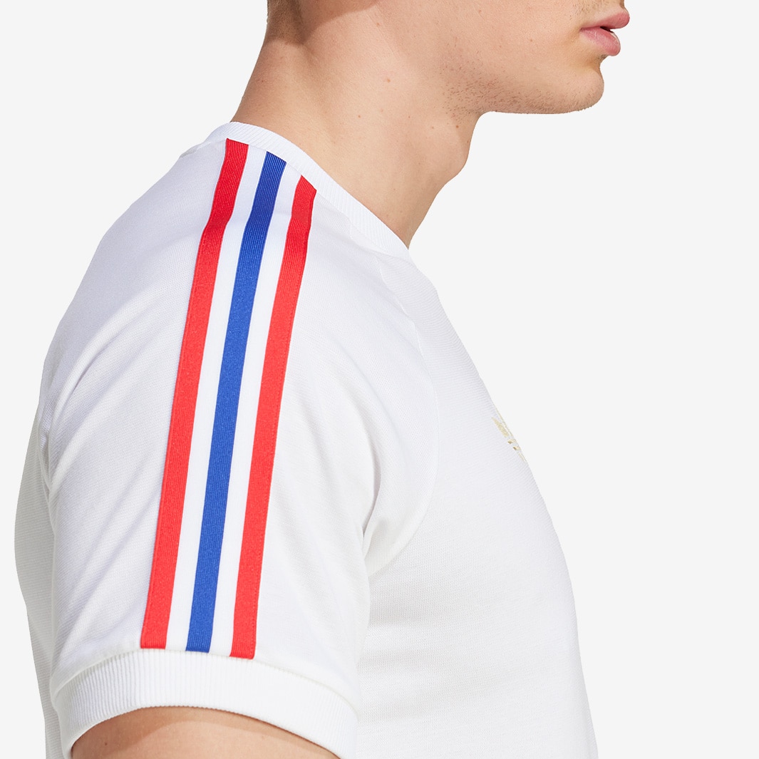 adidas Olympique Lyon 75th Anniversary T-Shirt - White