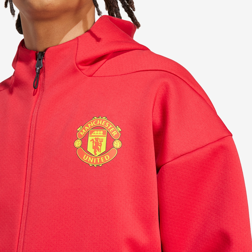 adidas Manchester United 25/26 Anthem Jacket - MUFC Red