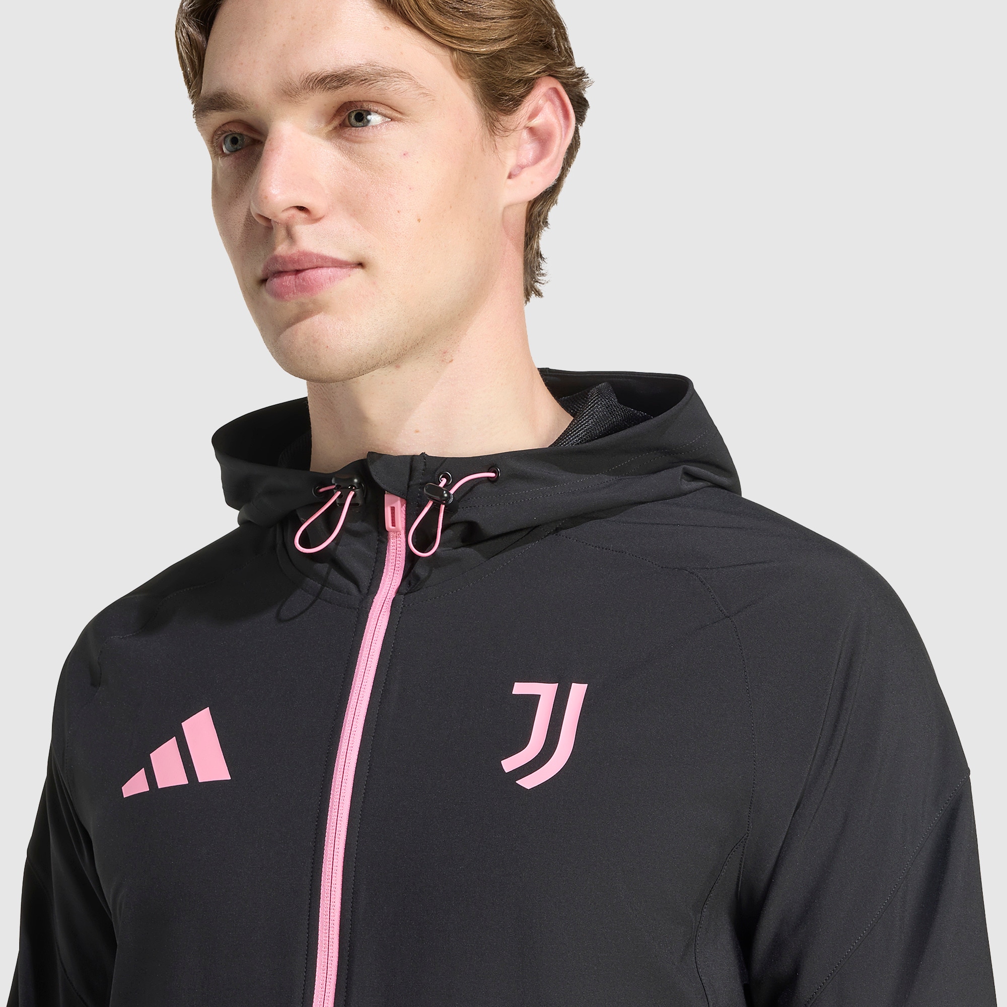 adidas Juventus 25/26 Competition Vis Tech Jacket - Black/Bliss