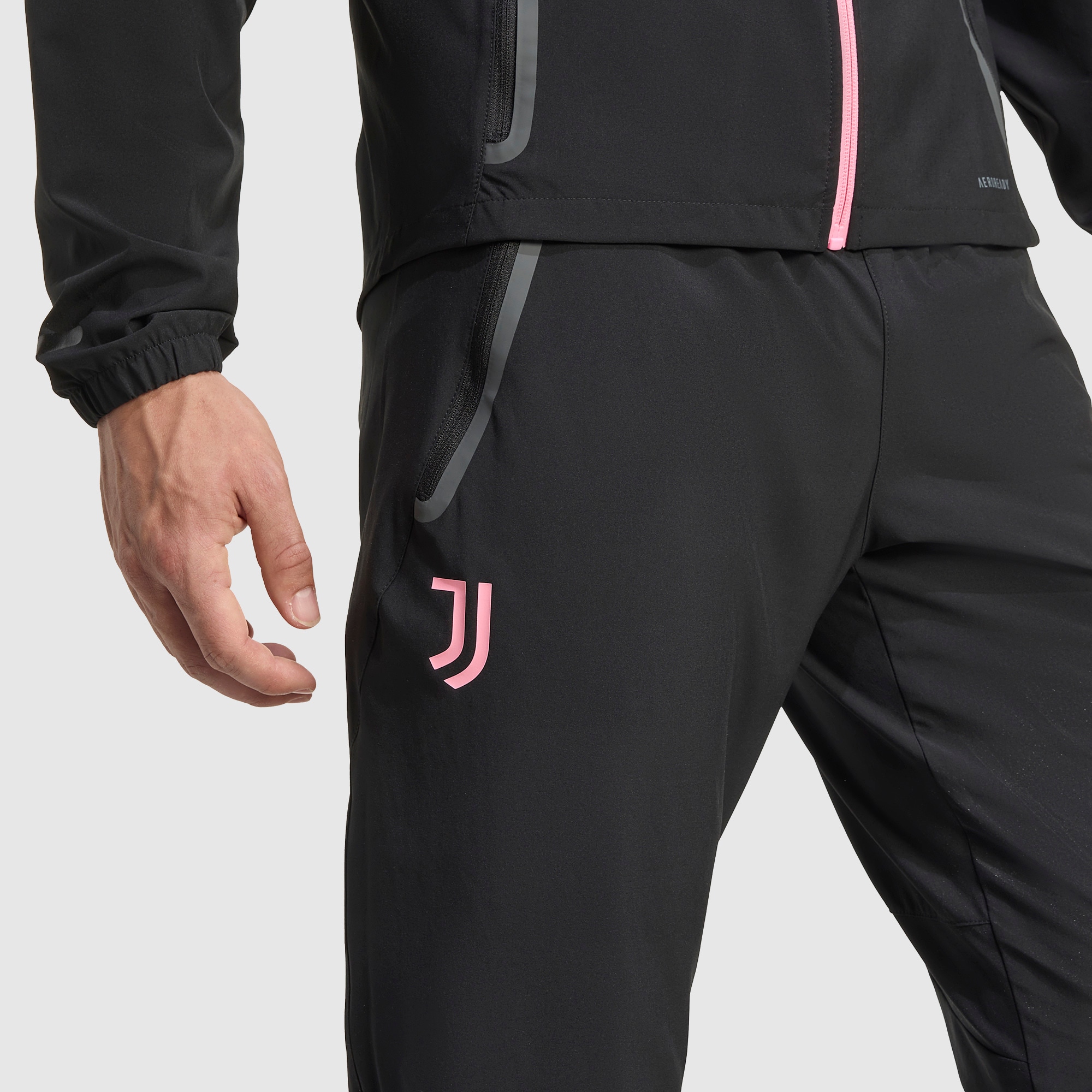 adidas Juventus 25/26 Competition Vis Tech Pants - Black