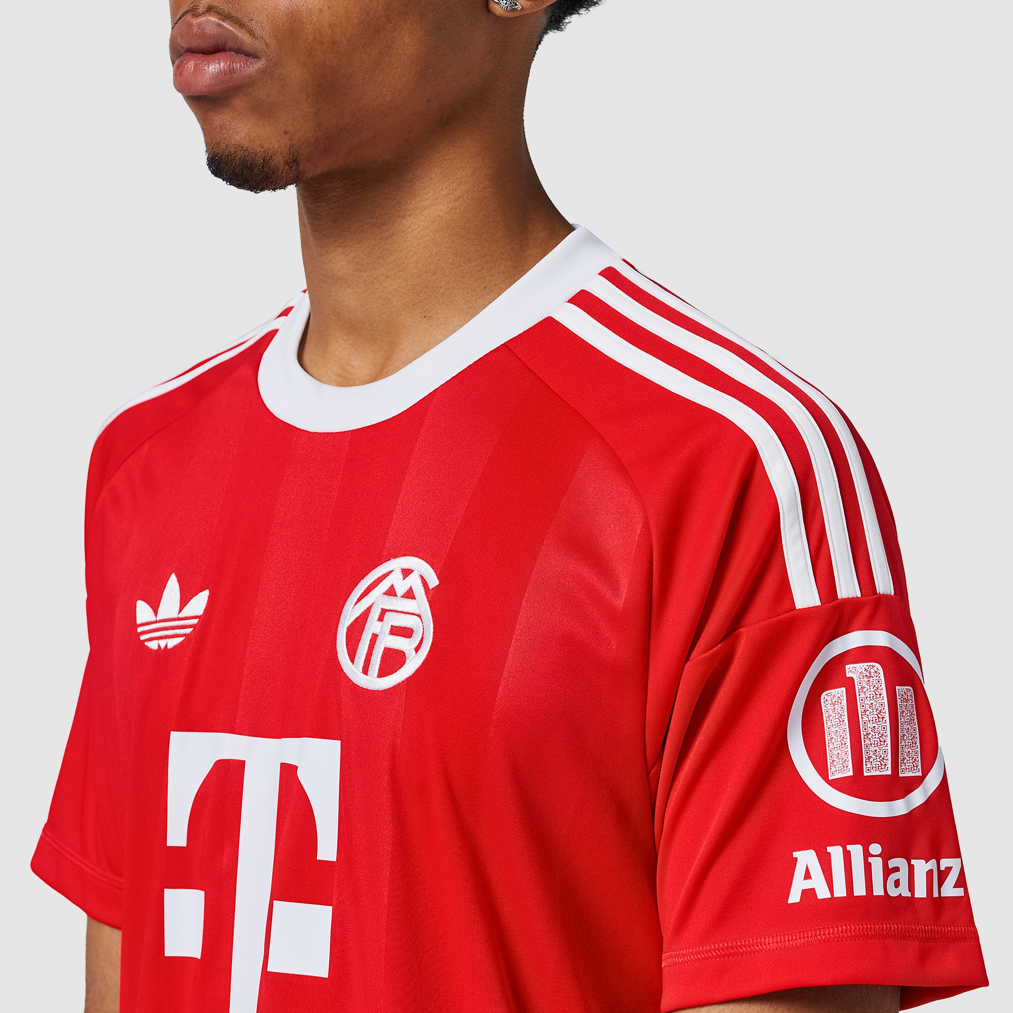 adidas Originals Bayern Munich 25/26 Third GK Shirt - Pure Ruby