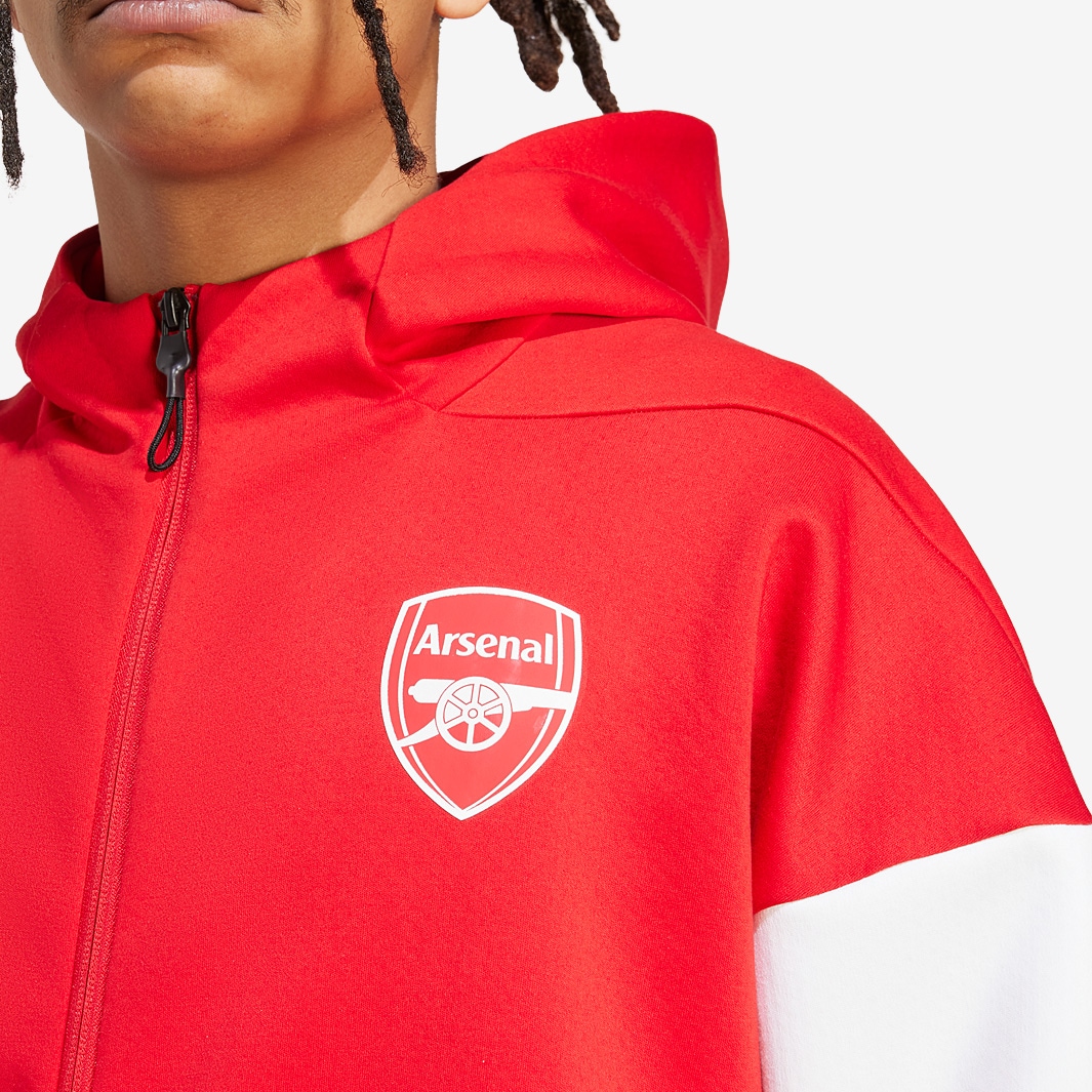 adidas Arsenal 25/26 Anthem Jacket - Better Scarlet/White