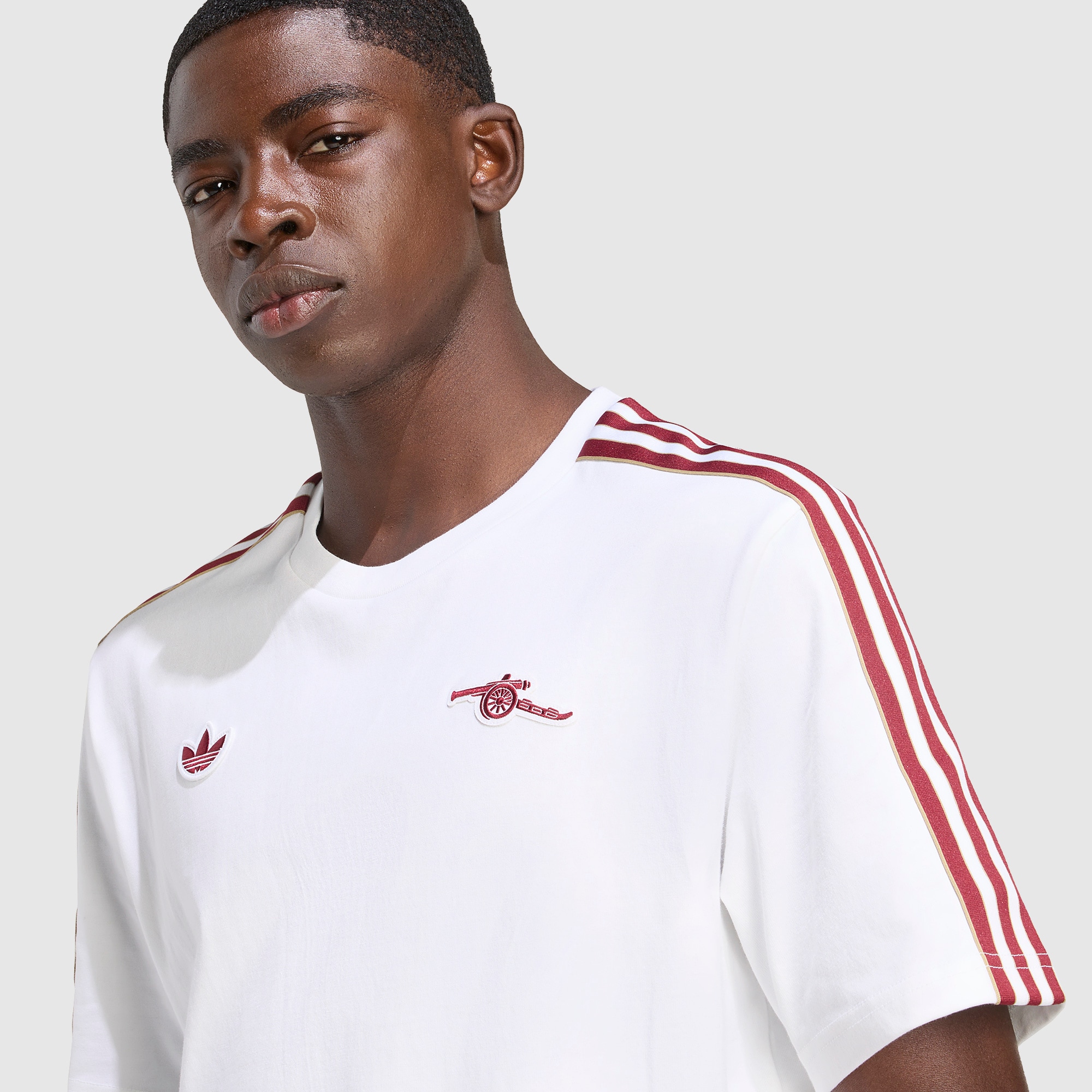 adidas Originals Arsenal 25/26 Terrace Icon T-Shirt - White