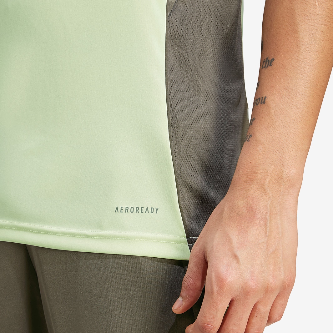 adidas Real Madrid 25/26 Training Jersey - Almost Lime - Mens