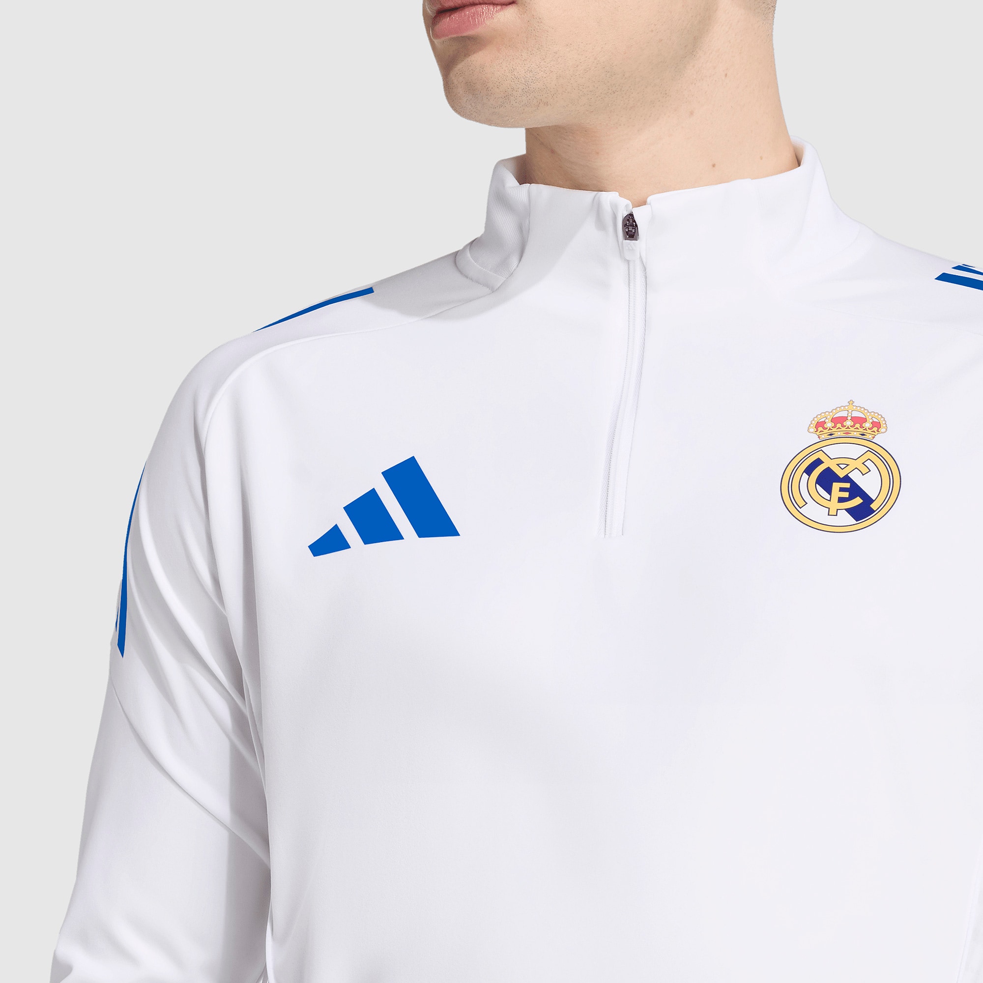 adidas Real Madrid 25/26 Tiro 25 Training Top - White - Mens Replica |