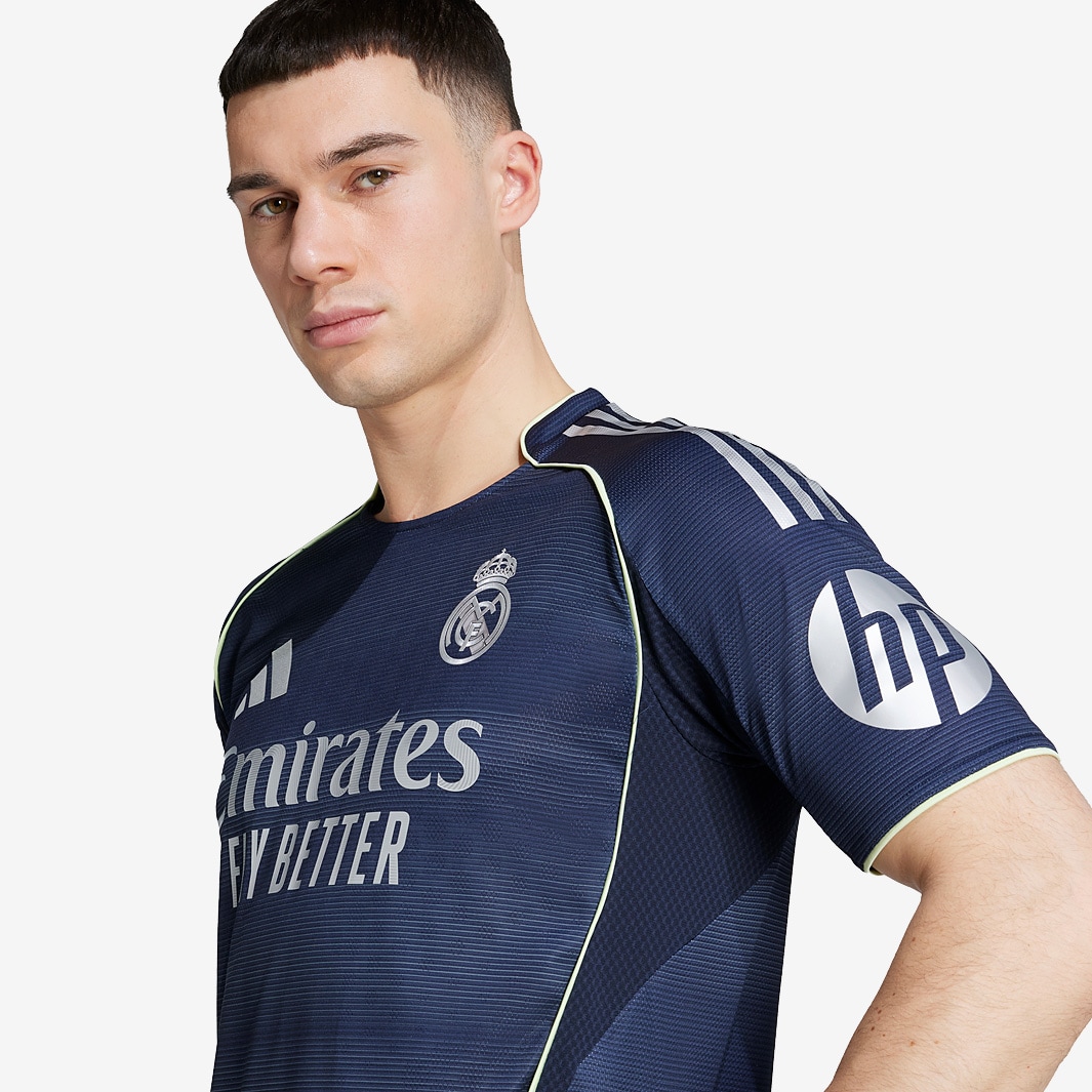 adidas Real Madrid 25/26 Authentic Away Jersey - Legend Ink