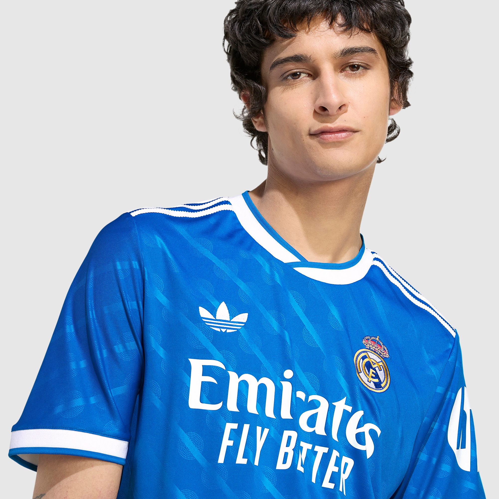 adidas Originals Real Madrid 25/26 Third Jersey - Bluebird - Mens