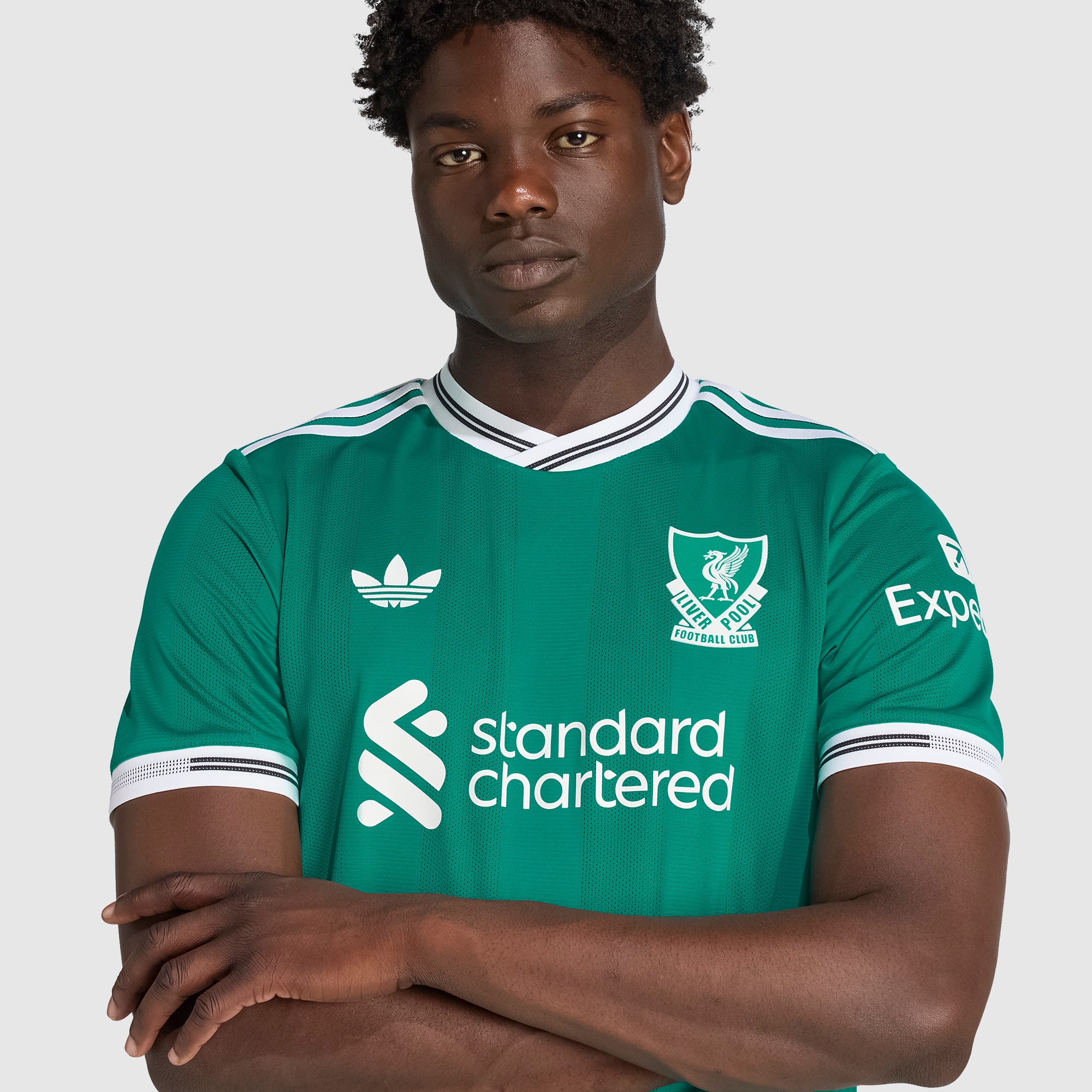 adidas Originals Liverpool 25/26 Authentic Third Shirt - Sea Green