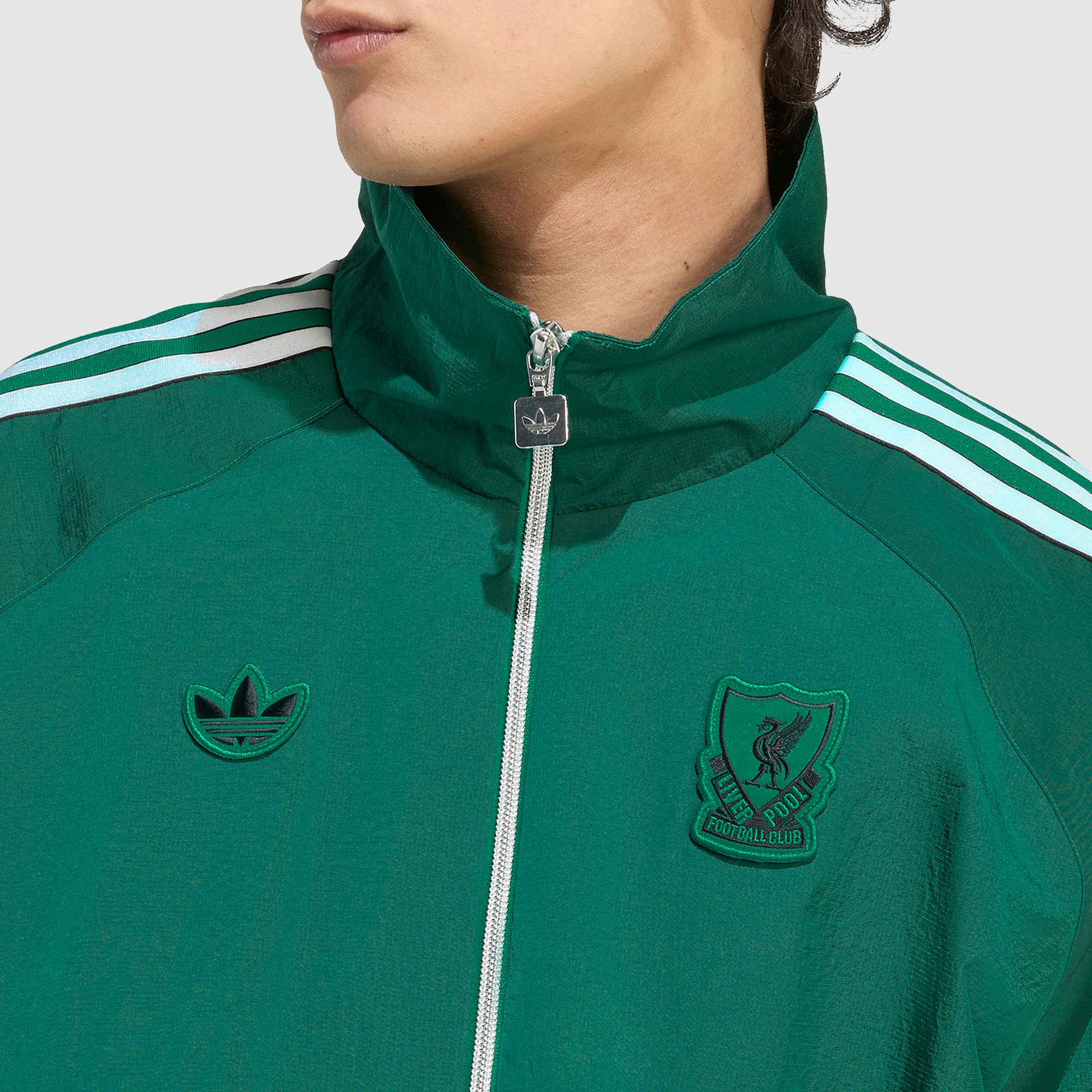 adidas Originals Liverpool 25/26 Terrace Icon Half-Zip Jacket