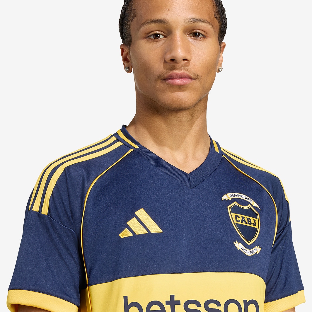 adidas Boca Juniors 25/26 Home Jersey - Night Indigo/Bold