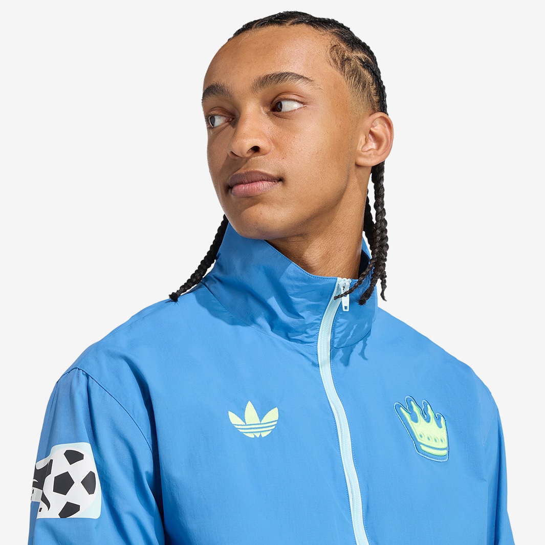 adidas Charlotte FC 2025 Originals Anthem Jacket - Focus Blue/Hi