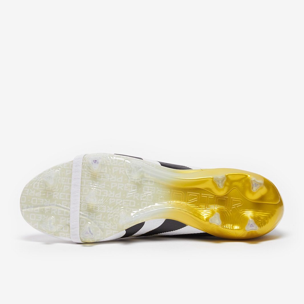 adidas Predator Elite Tongue Firm Ground - White/Core Black