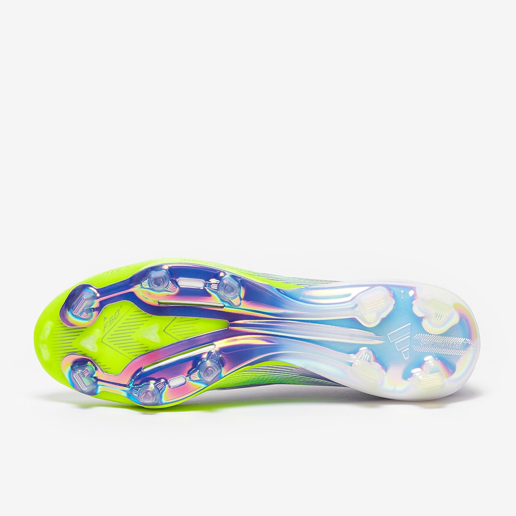 adidas F50+ Firm Ground - Purple Rush/Ftwr White/Lucid Lemon
