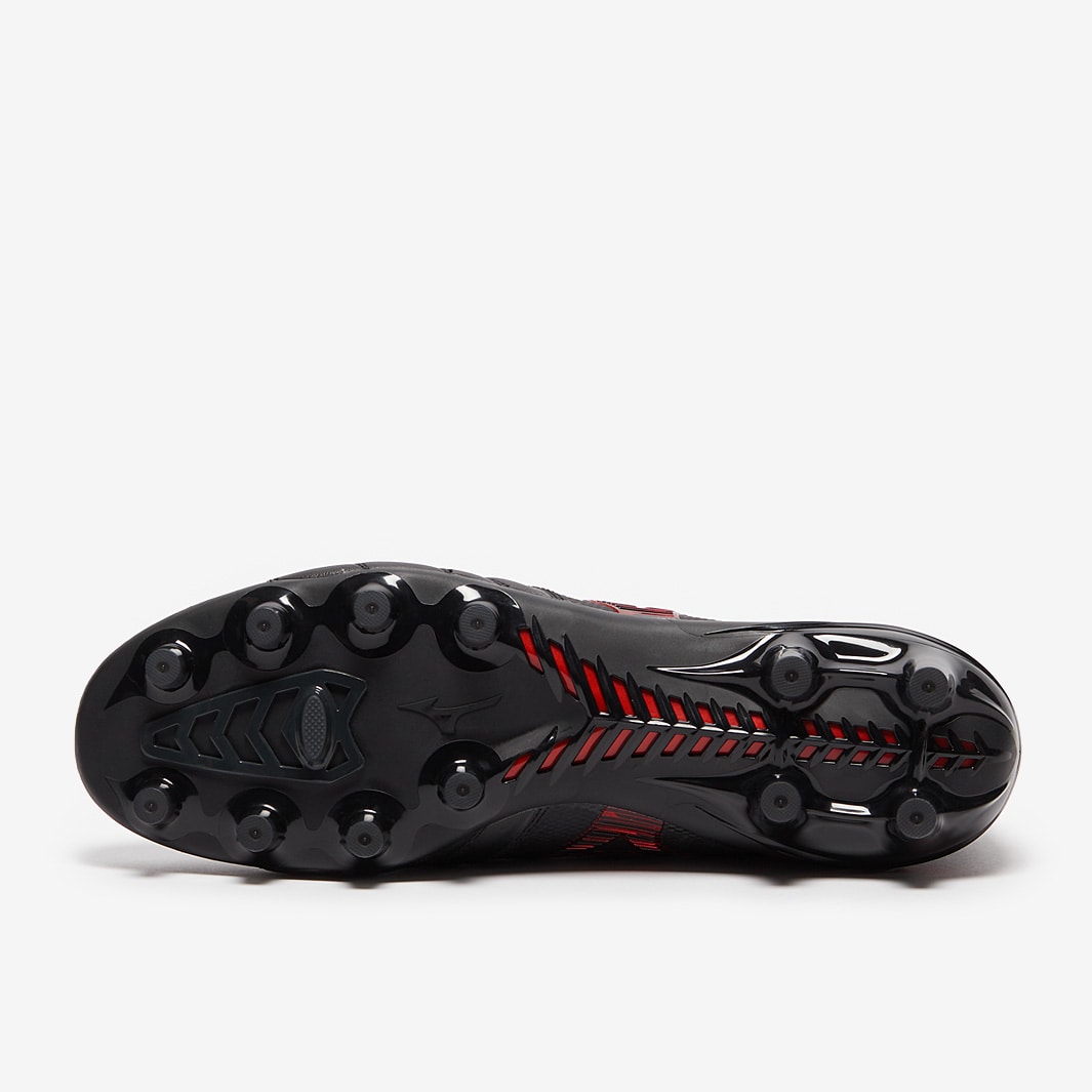 Mizuno Morelia NEO スパイクシューズ ブラック/レッド Mizuno Morelia Neo IV Beta Made in Japan Firm Ground - Black