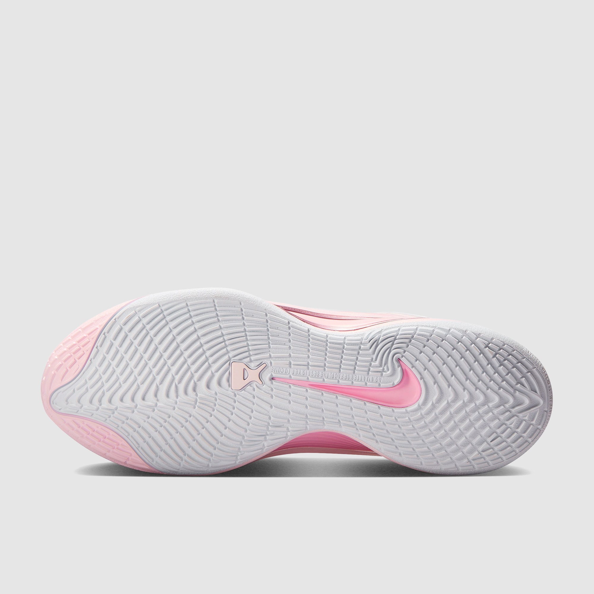 pink and white basketball shoes
