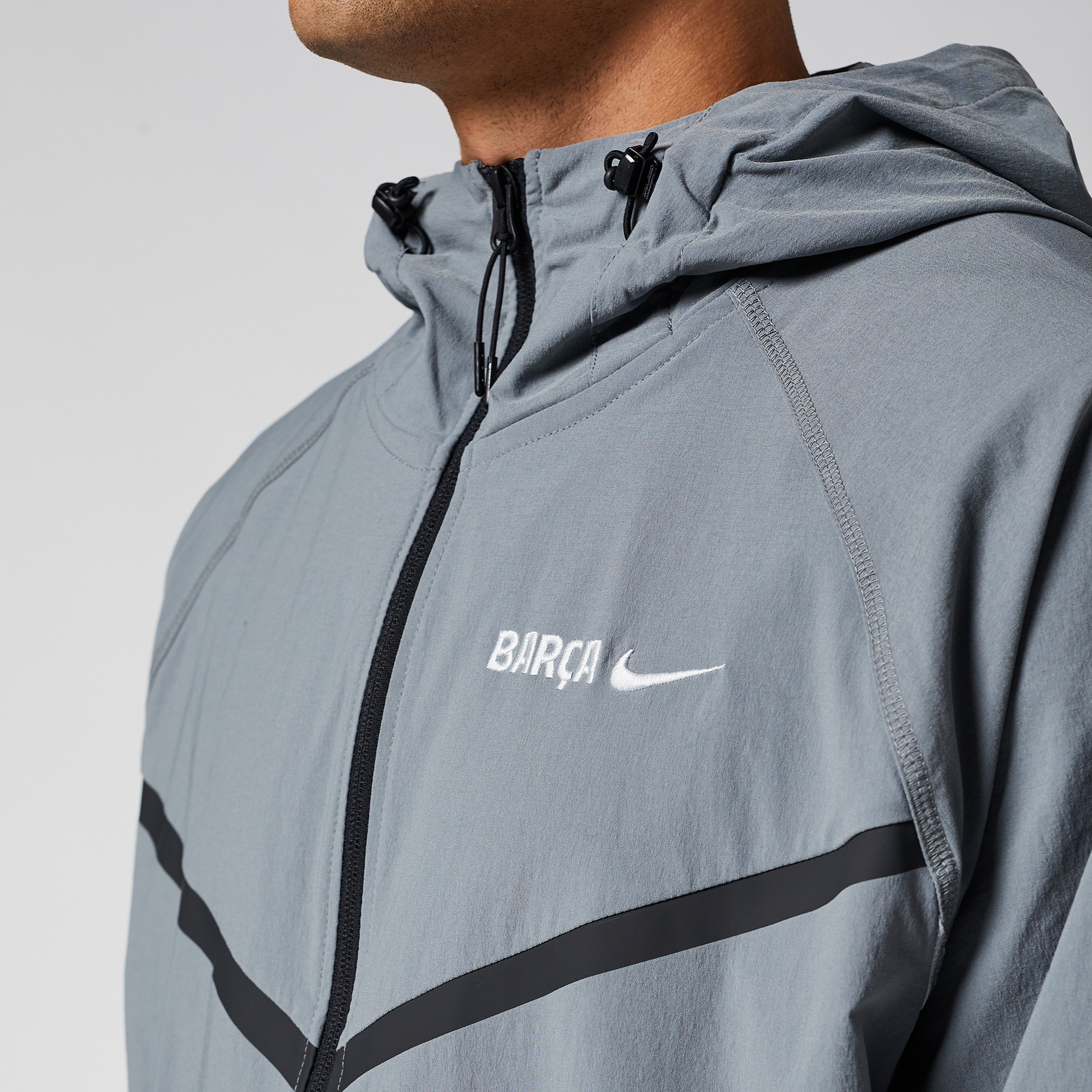 Nike FC Barcelona 25/26 Tech Fleece Woven Windrunner FZ Jacket