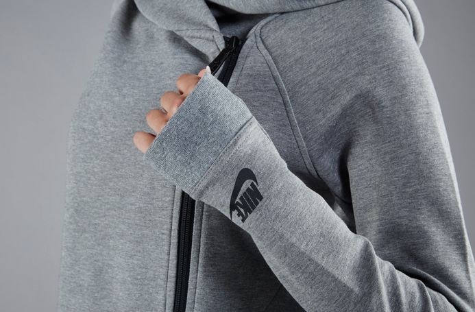 nike tech fleece cape jacket