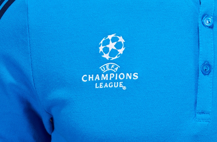 Simetría hipocresía Dinkarville Polo adidas Real Madrid 15/16 UCL- Ropa oficial de futbol-Azul  claro-Azul-Blanco | Pro:Direct Soccer