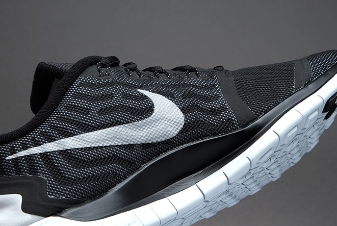 Nike Free Flash Mens Shoes Black/Reflect Silver-Cool Grey