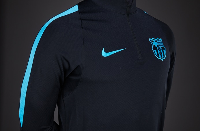 Football Tops - Nike FC Barcelona Drill Tee - Replica