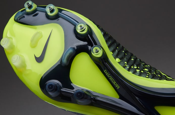 Nike Magista Obra FG Soccer Cleats Firm Ground Dark Citron