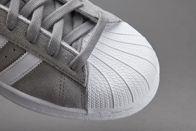 Mens Shoes - adidas Originals Superstar - Grey / White / Solid Grey - S75141 | Pro:Direct