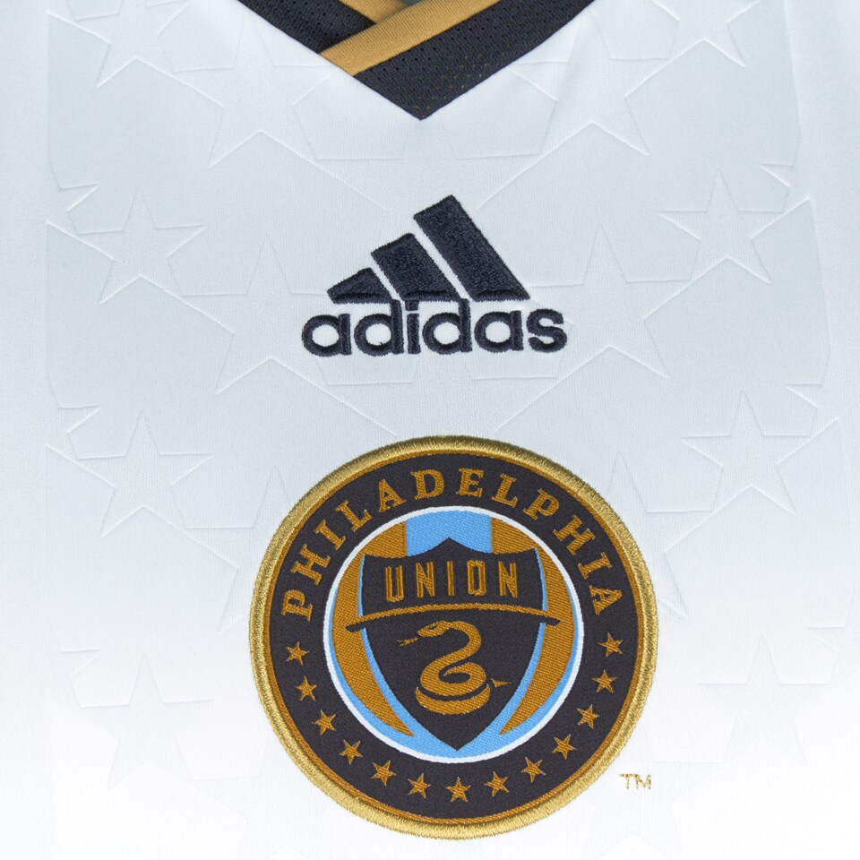 Philadelphia Union 2015 Starry White Secondary Kit, by adidas