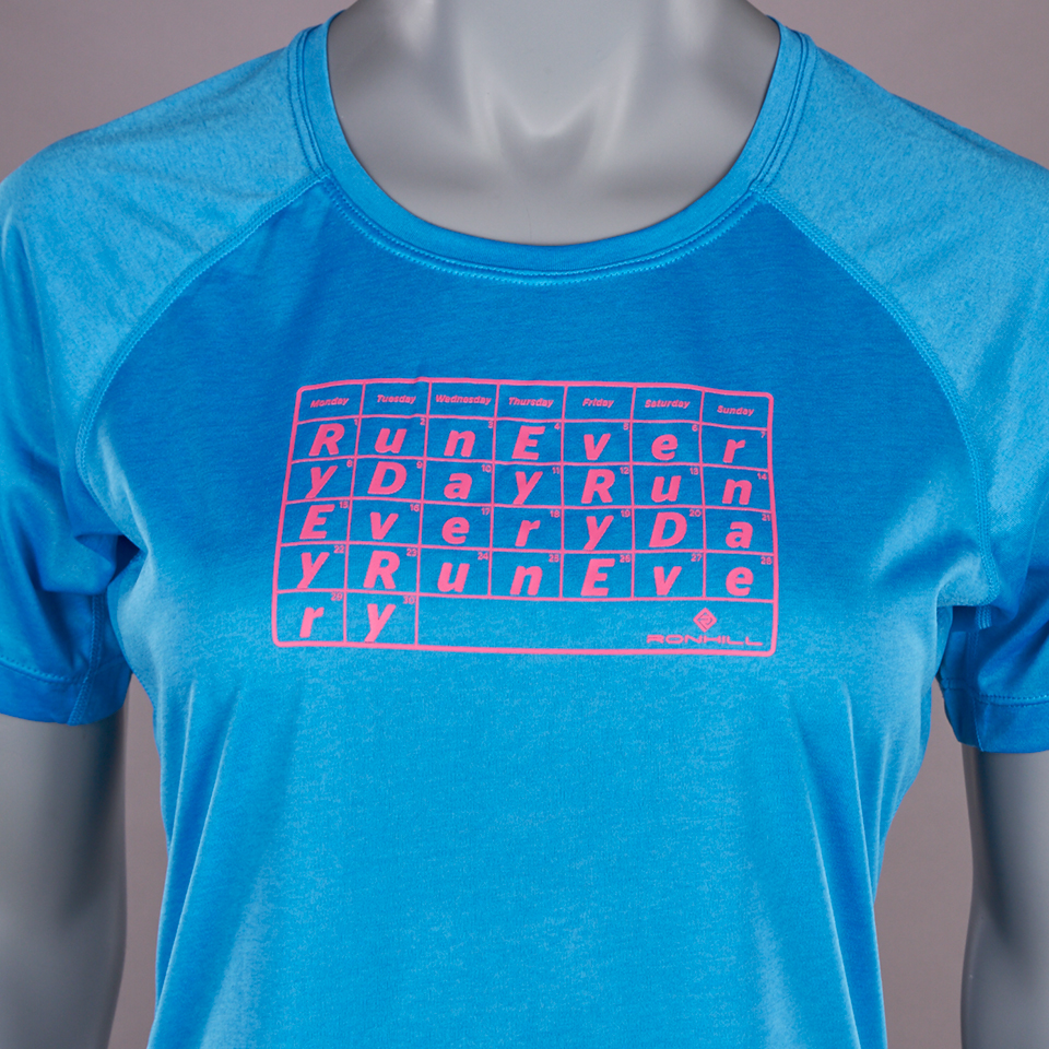 Ronhill Damen Laufshirt – Kurzarm, Atmungsaktiv, Mit Mesh-Einsätzen