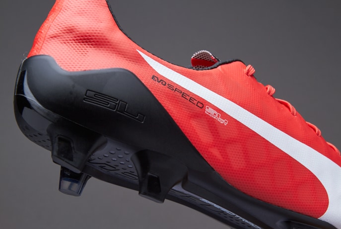 Puma evoSPEED SL FG - Mens Boots - Firm Ground - Puma Red