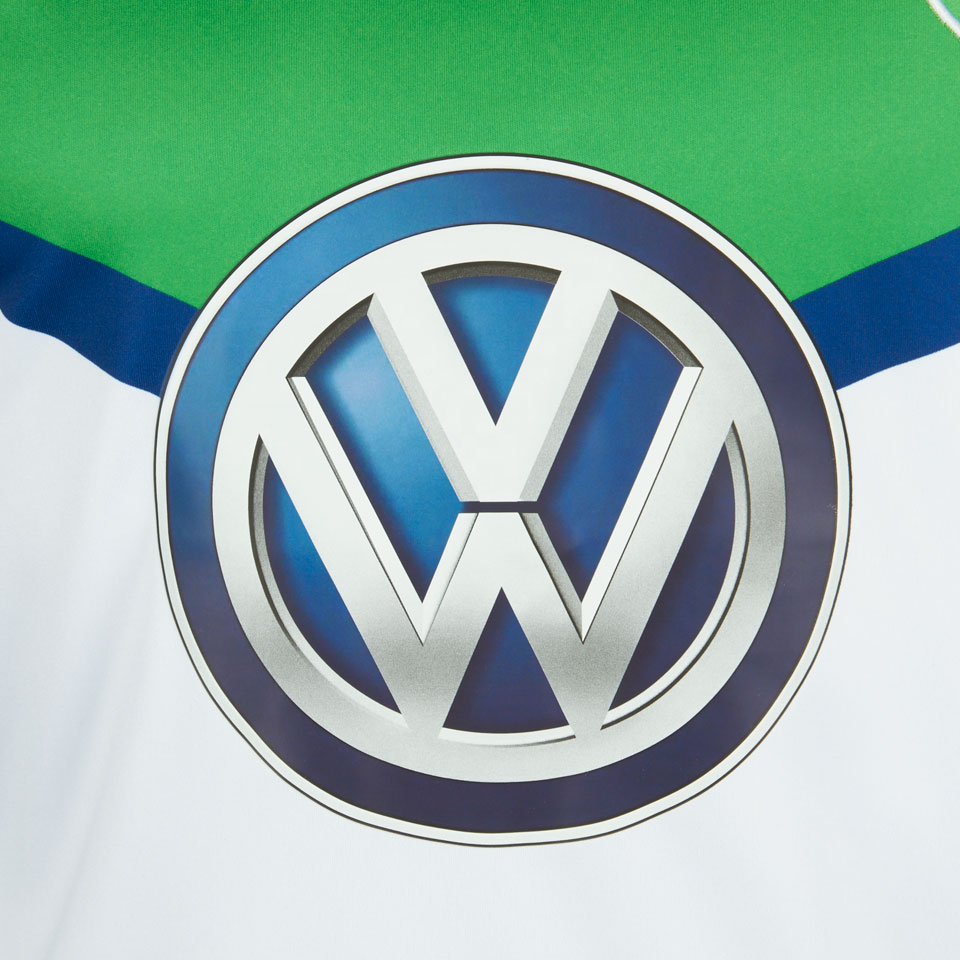 Maillot Extérieur VfL Wolfsburg 2015/2016 - Kappa - Taille S Adulte - Blanc