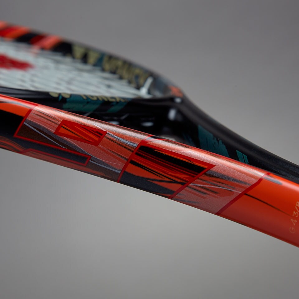 Yonex Vcore Duel G 97 G - Mens Rackets - Black/Orange | Pro