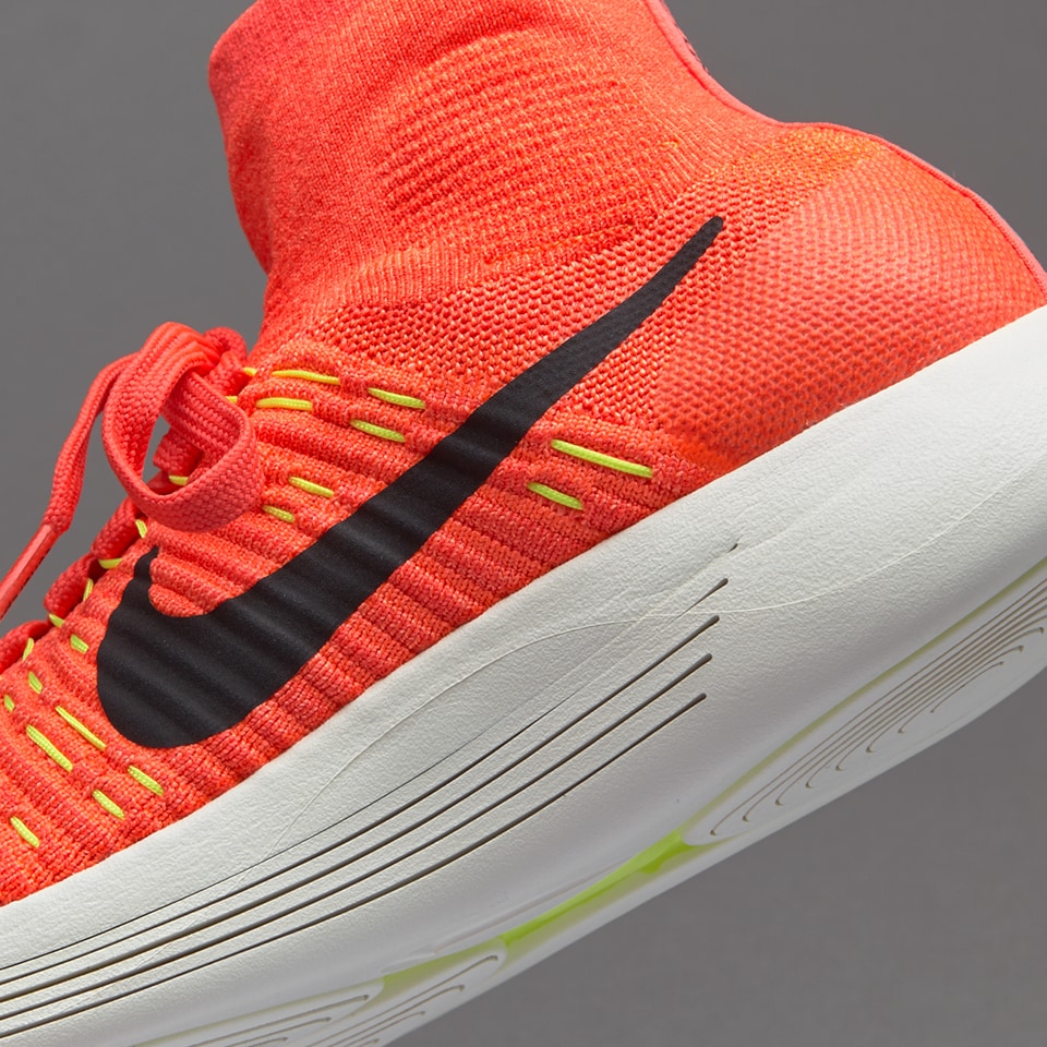 Nike lunarepic flyknit orange best sale