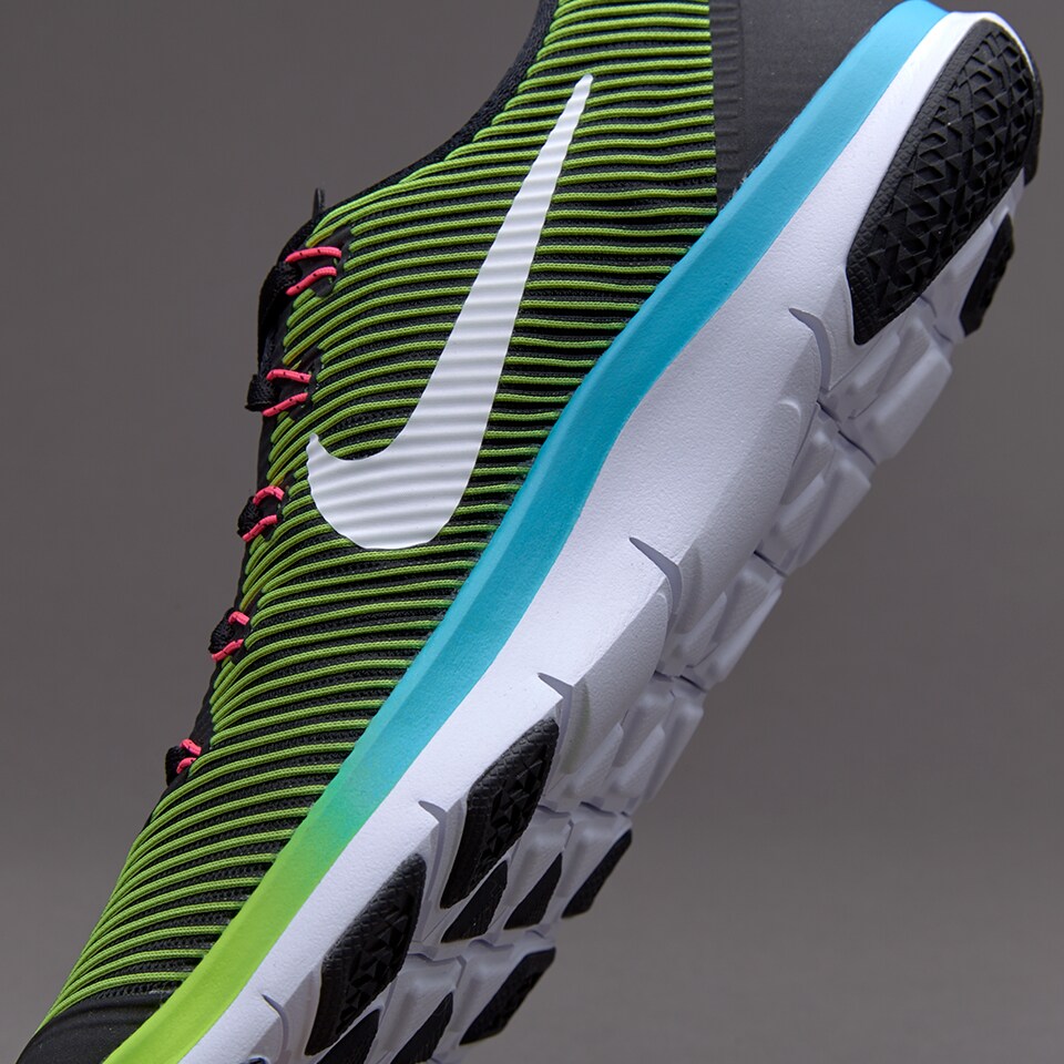 Nike Free Train Versatility Mens Shoes Black White Electric Green Hyper Pink Pro Direct Running