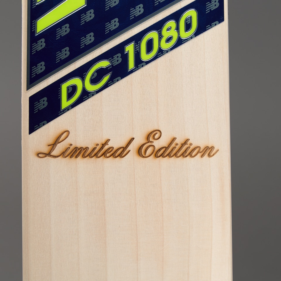 New Balance DC Limited Edition Cricket Bat Navy/Flou Green