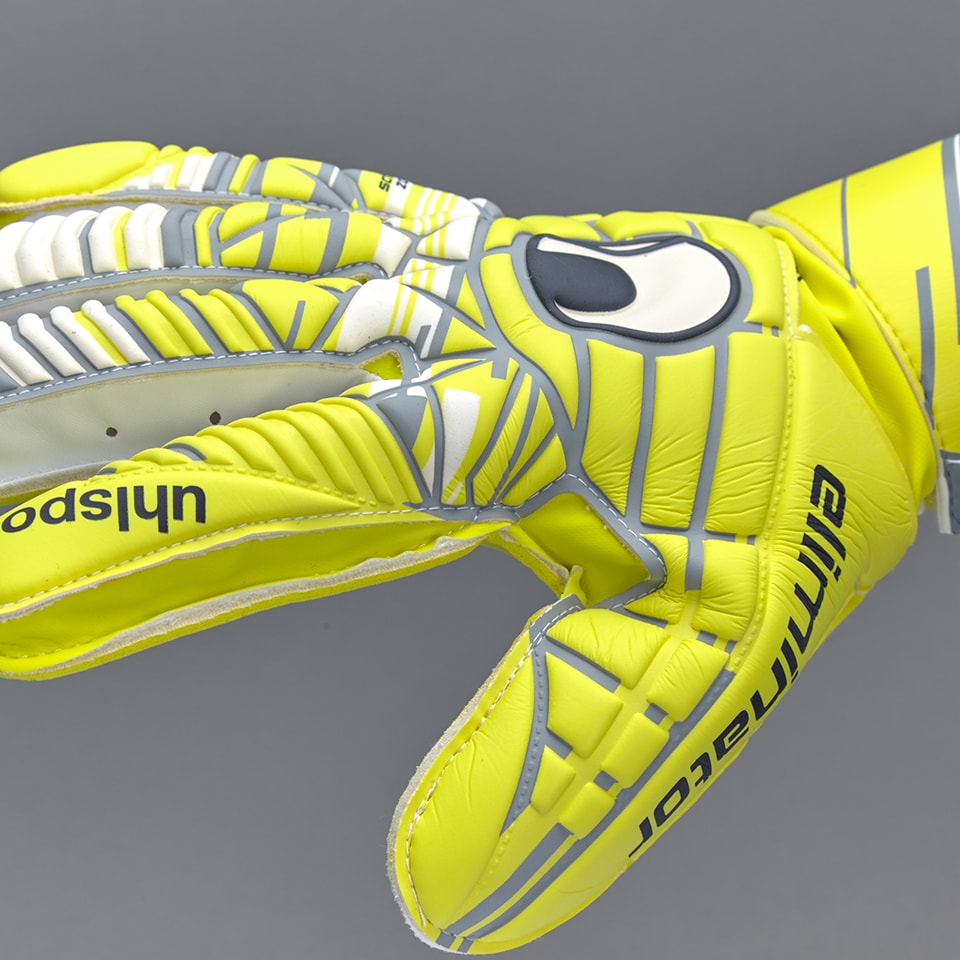 Gants Sport Professionnels Gants Gardien De But Uhlsport Eliminator Pro - Latex Soft Antidérapant équipement Gardien Pro