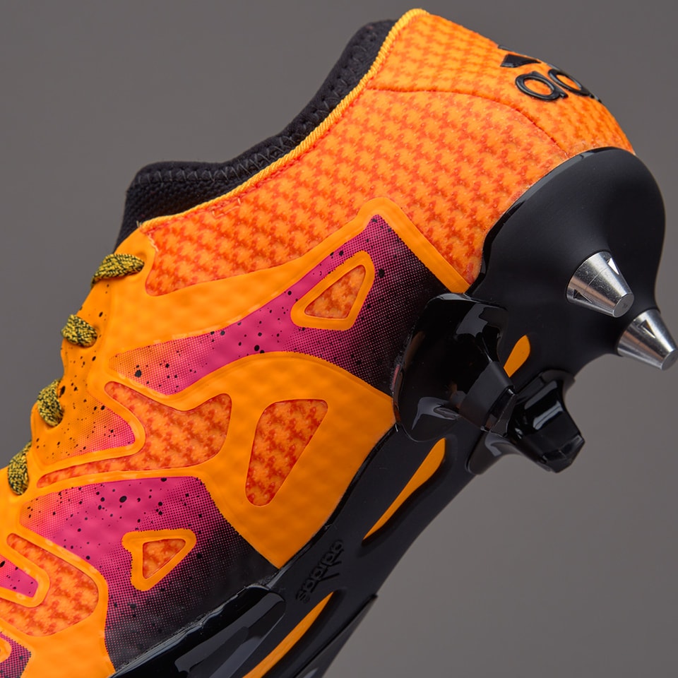 Herren Fußballschuhe - adidas X 15+ Primeknit SG Pro - Solar