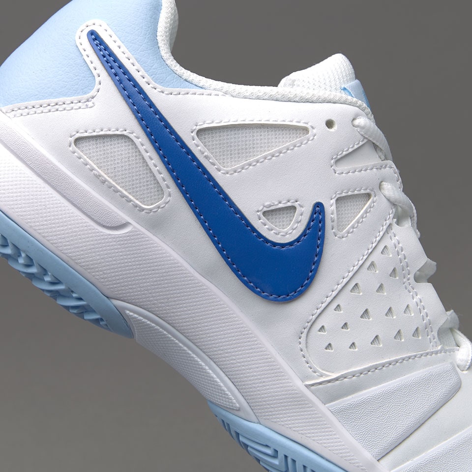 Nike Womens Air Vapor Advantage Womens Shoes White Comet Blue Ice Blue Pro Direct Tennis