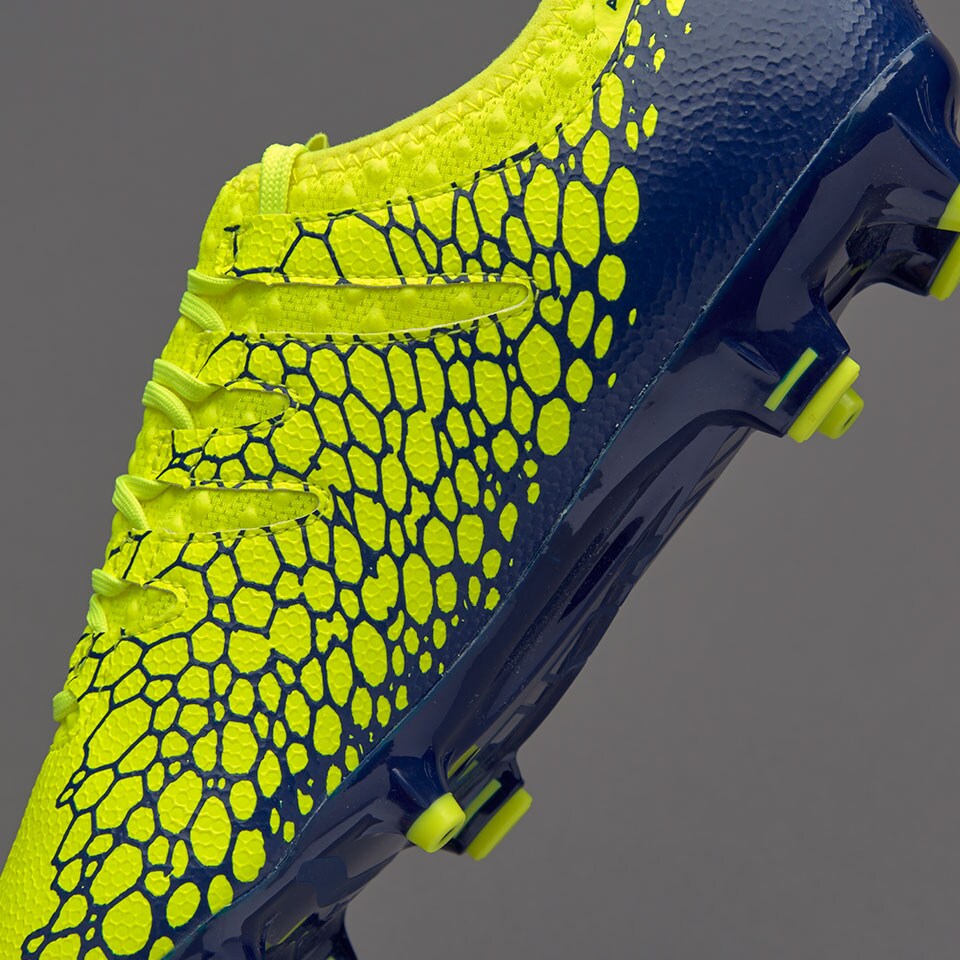 PUMA evoPOWER Vigor 2 Graphic FG - Safety Yellow/Silver/Blue