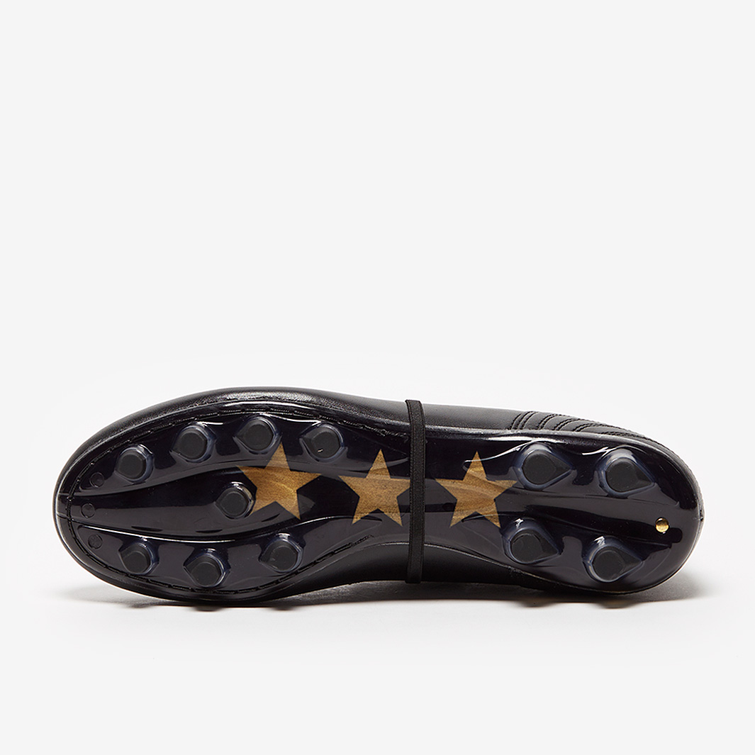 Chaussures De Foot Pantofola D'Oro Etoile - Noir - Taille UK10 EU44 - Cuir - Neuves