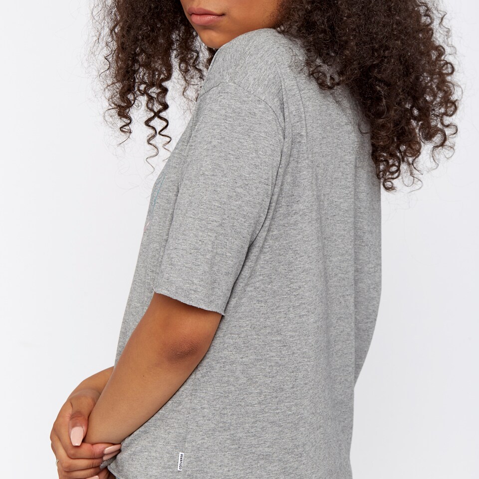Half-Zip Mock Neck Long Sleeve Top | Converse Canada